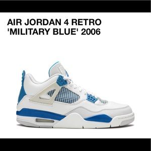 Jordan 4 Retro ‘Military Blue’ 4s